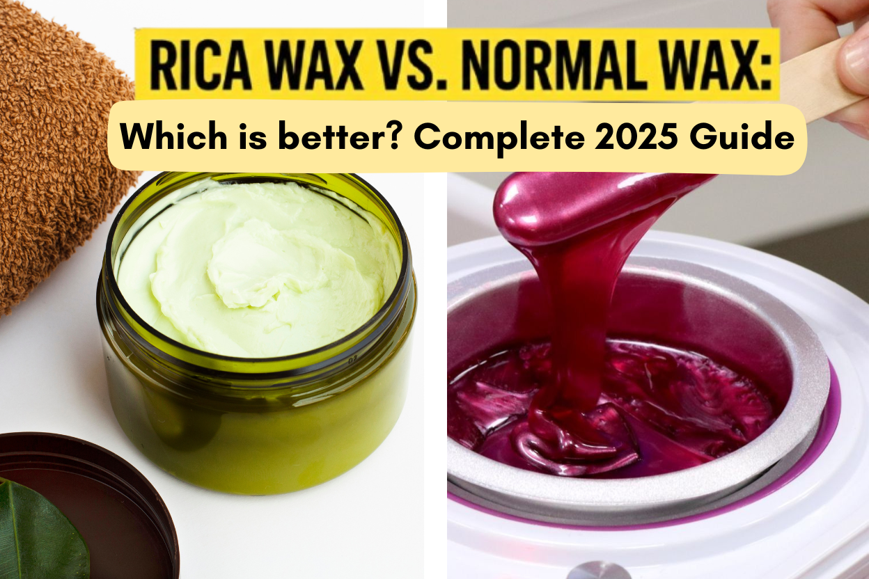 Rica Wax vs Normal Wax